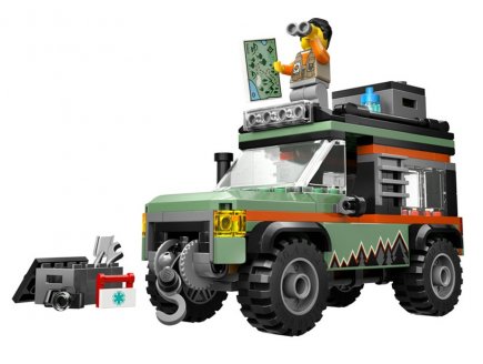 Lego city 60447 le camion 4x4 tout-terrain