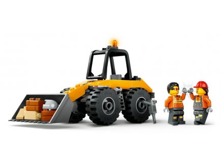 Lego city 60450 la chargeuse de chantier jaune