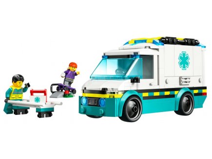 Lego city 60451 l'ambulance de secours