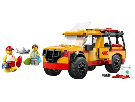 Lego city 60453 le vehicule de secours de la plage