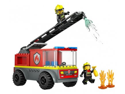 Lego city 60463 camion de pompiers avec echelle