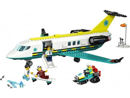Lego city 60465 l'ambulance de secours aerienne