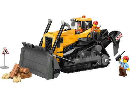 Lego city 60466 le bulldozer jaune