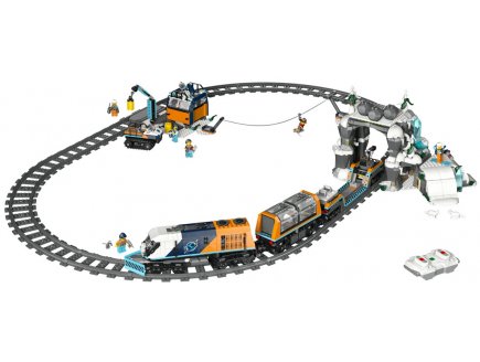 Lego city 60470 le train express des explorateurs en arctique