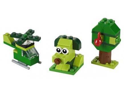 Lego classic 11007 briques creatives vertes