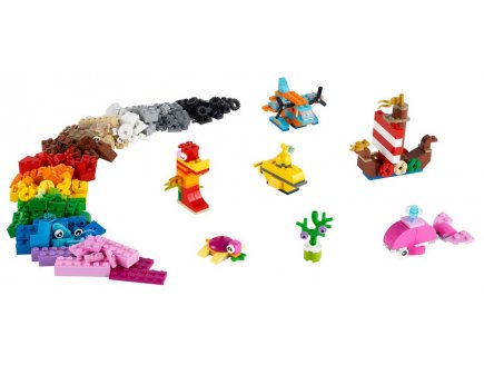 LEGO CLASSIC 11018 JEUX CREATIFS DANS L'OCEAN