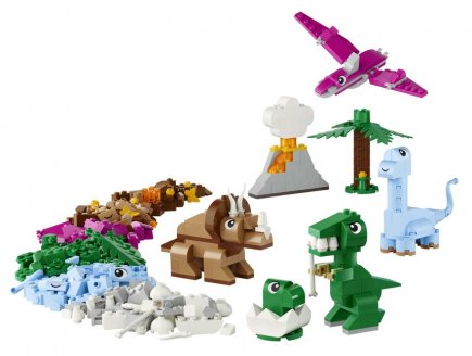 Lego classic 11041 les dinosaures creatifs