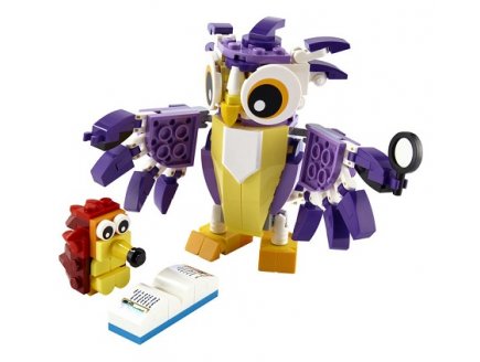 Lego creator 31125 fabuleuses creatures de la foret