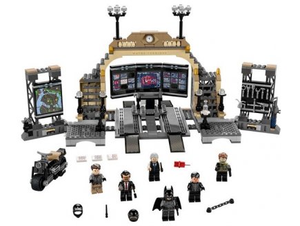 Lego dc batman 76183 la batcave : l'affrontement du sphinx