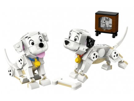 Lego Disney Classic 43271 Lucky et Penny, les chiots des 101 Dalmatiens