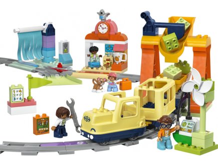 Lego duplo 10428 le grand train communautaire interactif
