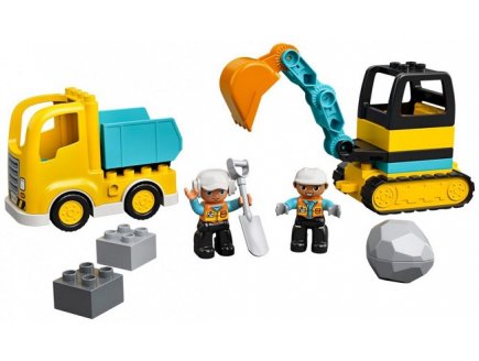 LEGO DUPLO 10931 LE CAMION ET LA PELLETEUSE