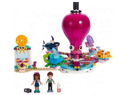 Lego friends 41373 le manege de la pieuvre