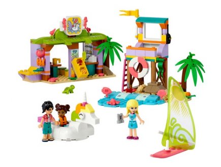 Lego friends 41710 animation et surf a la plage