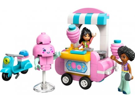 Lego friends 42643 stand de barbes a papa et scooter