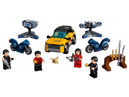 Lego marvel 76176 l'evasion des dix anneaux - shang-chi