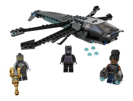 Lego marvel 76186 le dragon volant de black panther - the infinity saga