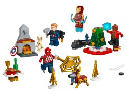 Lego marvel 76267 calendrier de l'avent avengers the infinity saga - noel 2023