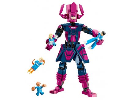 Lego Marvel 76316 Les Quatre Fantastiques contre la figurine de Galactus