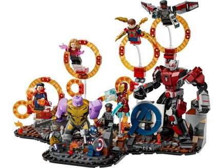 Lego Marvel 76323 Combat final d’Avengers : Endgame - The Infinity Saga