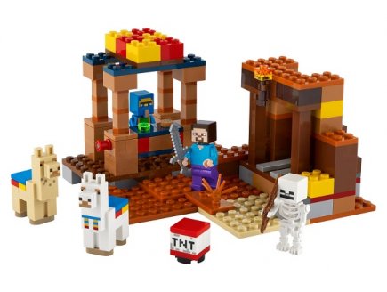 Lego minecraft 21167 le comptoir d'echange