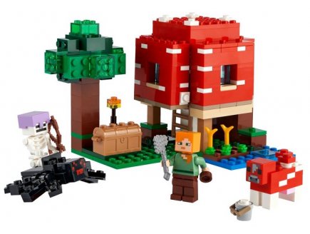 Lego minecraft 21179 la maison champignon