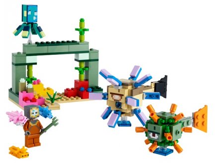 Lego minecraft 21180 le combat des gardiens