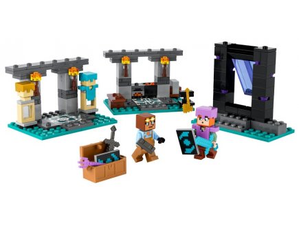 Lego minecraft 21252 l'armurerie