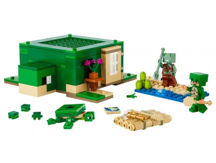 Lego minecraft 21254 la maison de la plage de la tortue