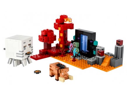 Lego minecraft 21255 l'embuscade du portail du nether