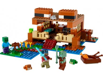Lego minecraft 21256 la maison de la grenouille