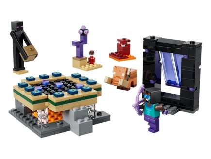Lego Minecraft 21584 Voyage � travers les Portails du Nether et de l�Ender