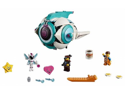 Lego movie 2 70830 le vaisseau spatial systar de sweet mayhem