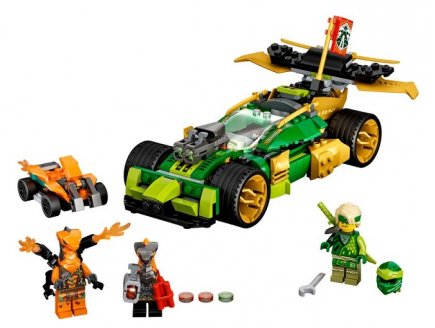 Lego ninjago 71763 la voiture de course de lloyd - evolution