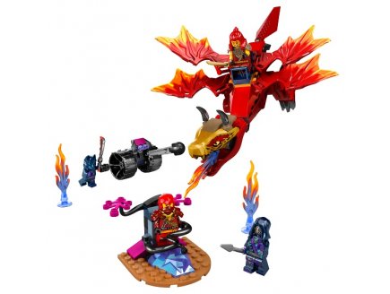 Lego ninjago 71815 la bataille du dragon source de kai