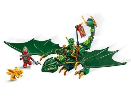 Lego ninjago 71829 le dragon vert de la foret de lioyd