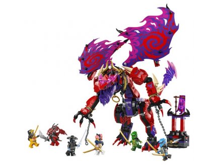 Lego ninjago 71832 croc de tonnerre : le dragon du chaos