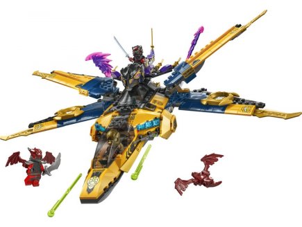 Lego ninjago 71833 le super avion tempete de ras et arin