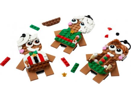 Lego saisonnier 40642 les decorations pain d'epices