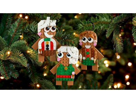 Lego saisonnier 40642 les decorations pain d'epices