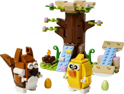 Lego saisonnier 40709 le parc des animaux au printemps