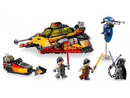 Lego Star Wars 75414 Le Snowspeeder en flammes