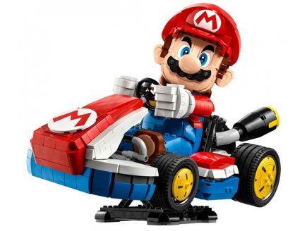 Lego Super Mario 72037 Mario Kart : Mario et kart standard