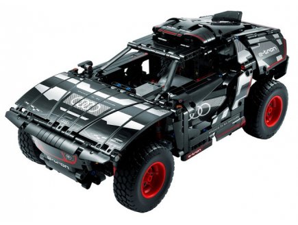Lego technic 42160 audi rs q e-tron - voiture rallye dakar