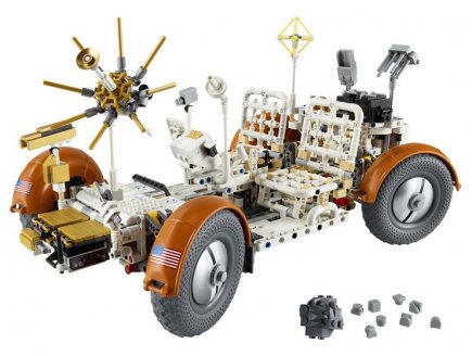 Lego technic 42182 vehicule d'exploration lunaire nasa apollo - lrv