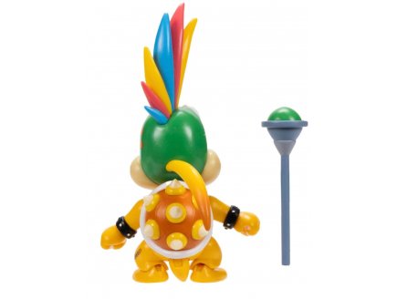 Lemmy avec Baguette Magique : Figurine Super Mario 10 cm - Figurine Nintendo articul� - Jakks