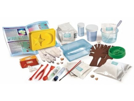 Les mega cristaux - labo science & jeu - Clementoni - 52490 - mineralogie, pierres precieuses