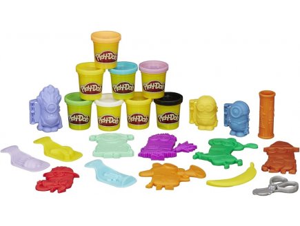 LES MINIONS EN FOLIE - PLAY DOH - B0498 - PATE A MODELER - HASBRO