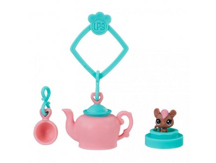 Littlest Petshop collection surprise serie 2 : la souris n? 2-b46 + habitat - hasbro - e2875