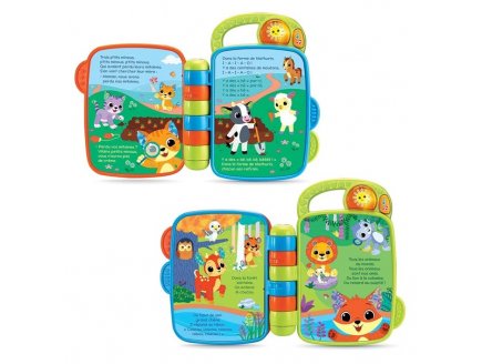 Livre � comptines des P'tits loulous - Vtech - 567805 - Livre musical interactif bebe